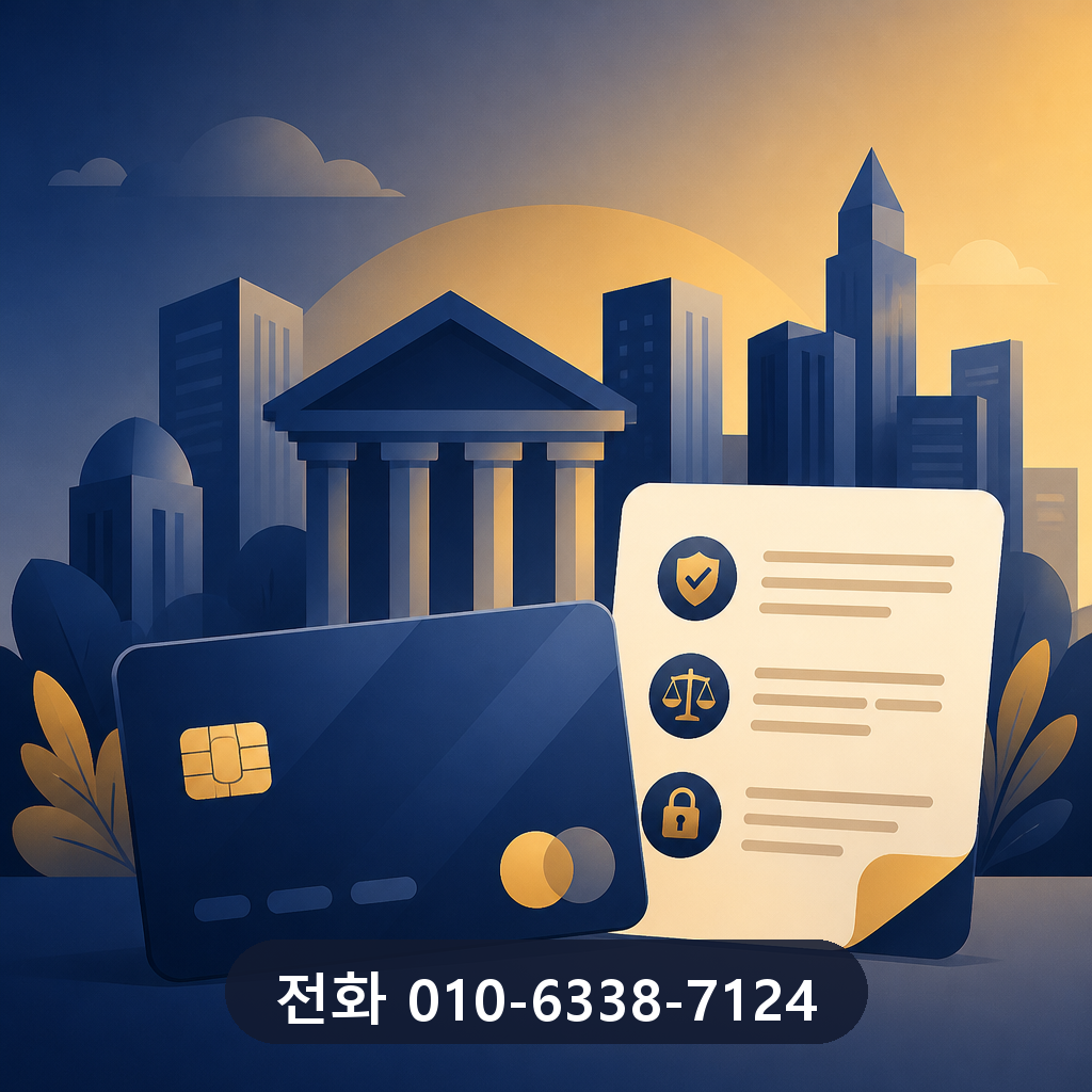 신용카드 현금화 업체 카드사 약관 확인 이미지